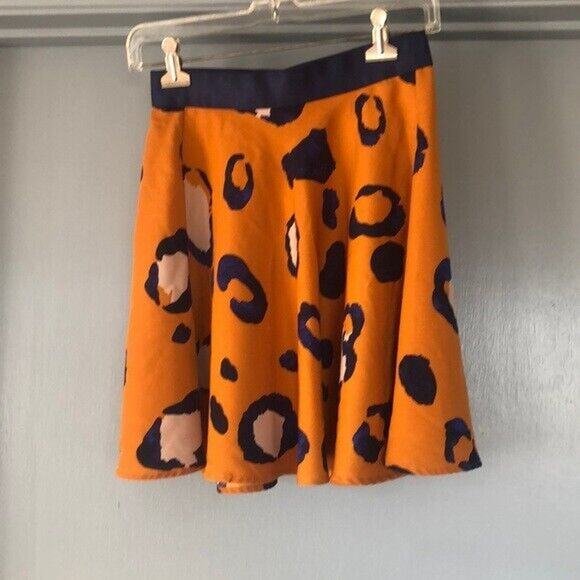 3.1 PHILLIP LIM FOR TARGET Size 2 Cheetah Leopard lined Skirt Back Zipper - Picture 1 of 6